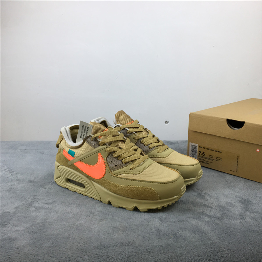 Women Off-white x Nike Air Max 90 Desert Shoes